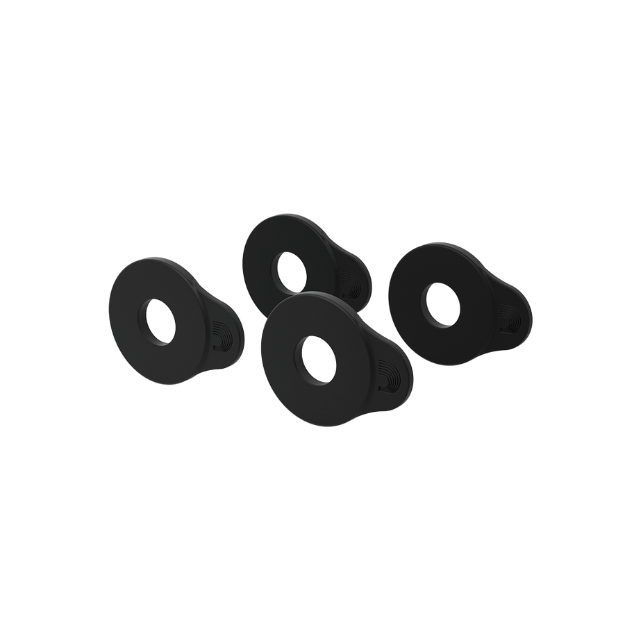 D'addario Flex Lock Strap Blocks, Black