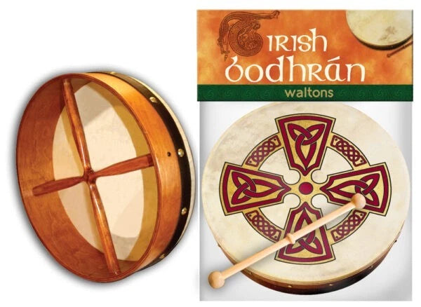 Waltons Bodhran  8" Kilkenny Cross