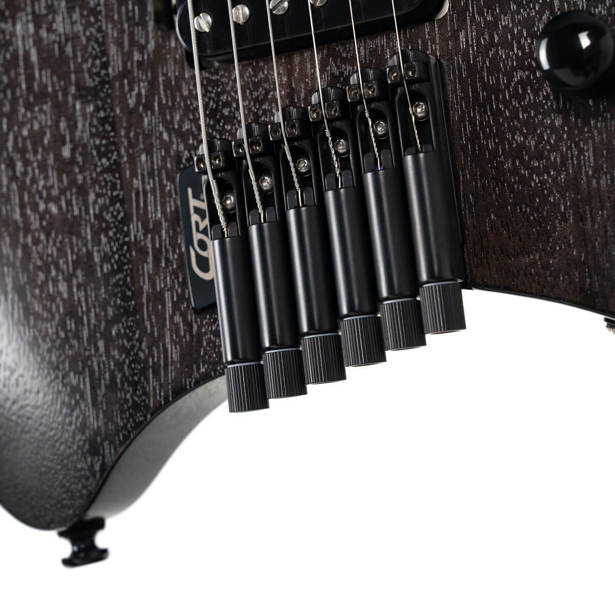 Cort Space G6MS Semi Gloss Trans Black