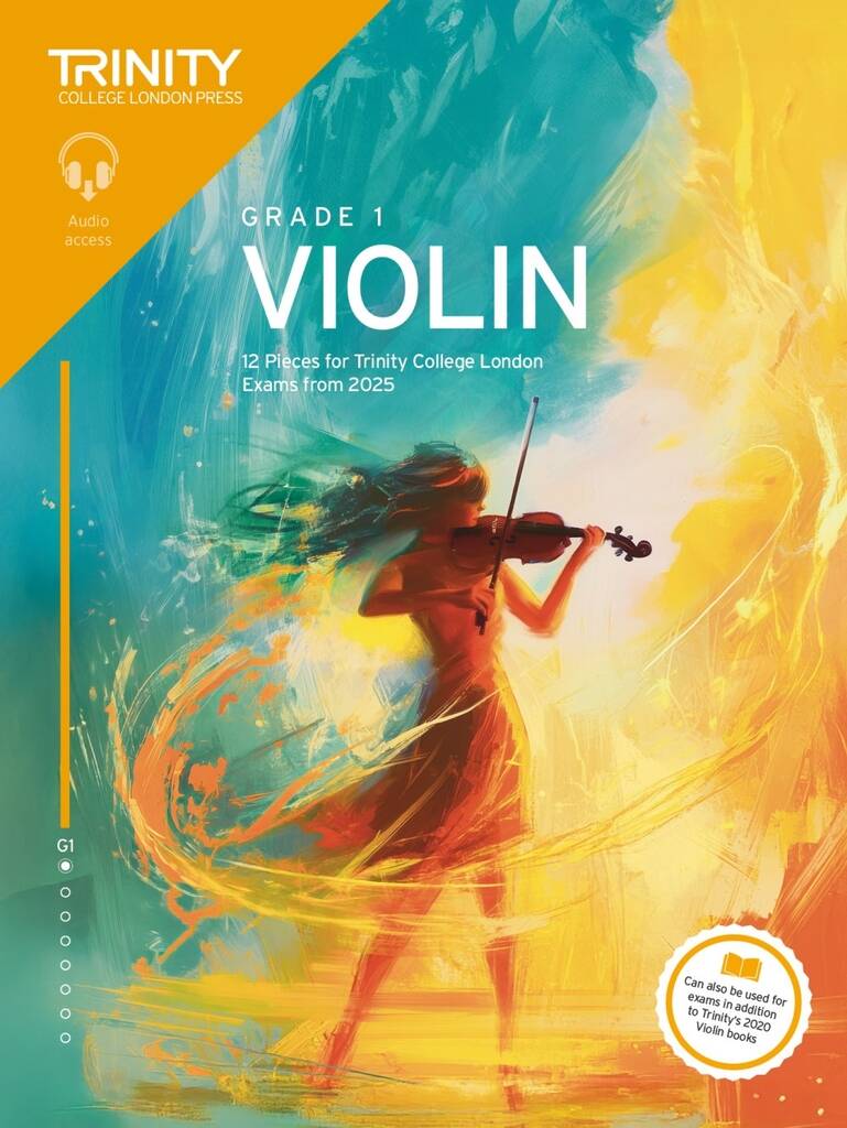 Trinity Violin Exam Pieces from 2025 Grade 1