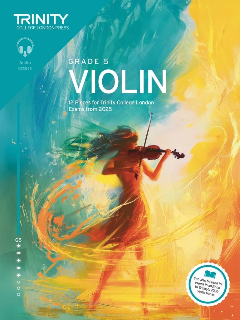 Trinity Violin Exam Pieces from 2025 Grade 5