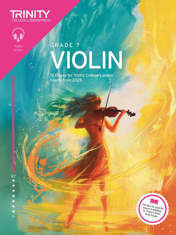 Trinity Violin Exam Pieces from 2025 Grade 7