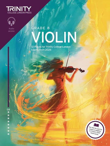 Trinity Violin Exam Pieces from 2025 Grade 8