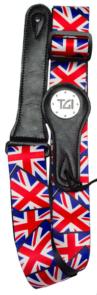 TGI TGS28234 Guitar Strap Union Jack 5cm