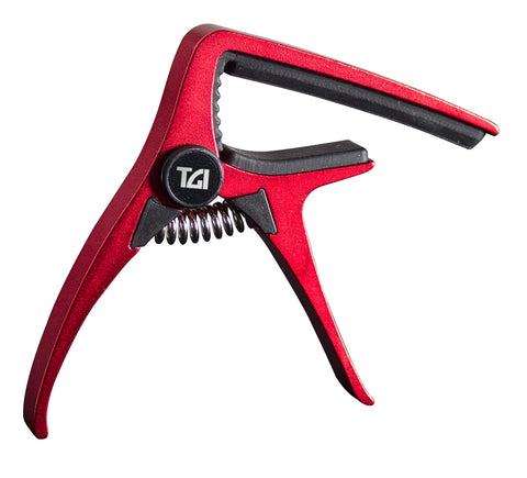 TGI Acoustic Guitar Capo Red