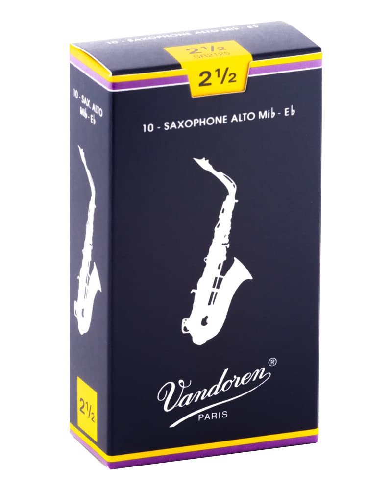 Vandoren Traditional A/Sax 2.5 10 Box