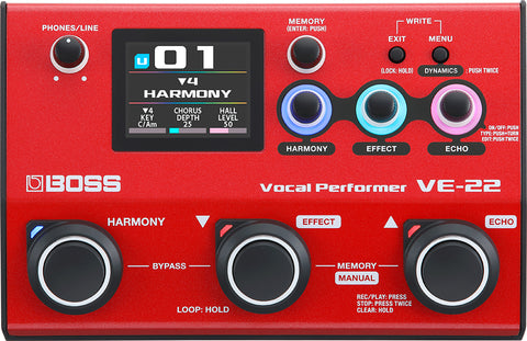 Boss VE-22 Vocal Effects