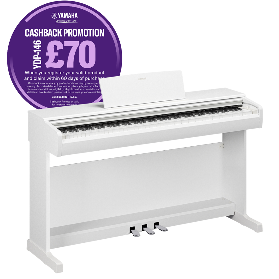 Yamaha YDP-146 White Digital Piano