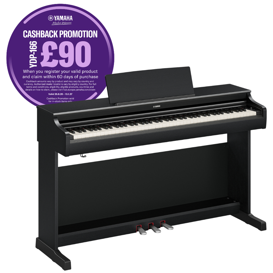 Yamaha YDP-166 Black Digital Piano