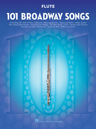 101 Broadway Songs Flute