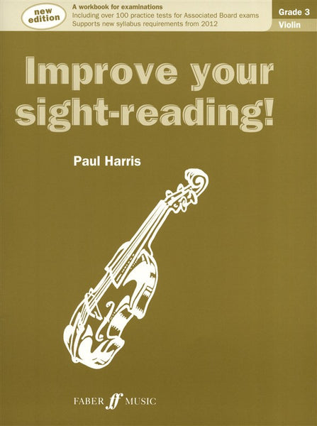 Paul Harris Improve Your Sight-Reading! Grade 3 Violin (New Edition)
