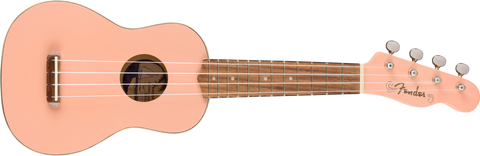 Fender Venice Soprano Ukulele, Pink