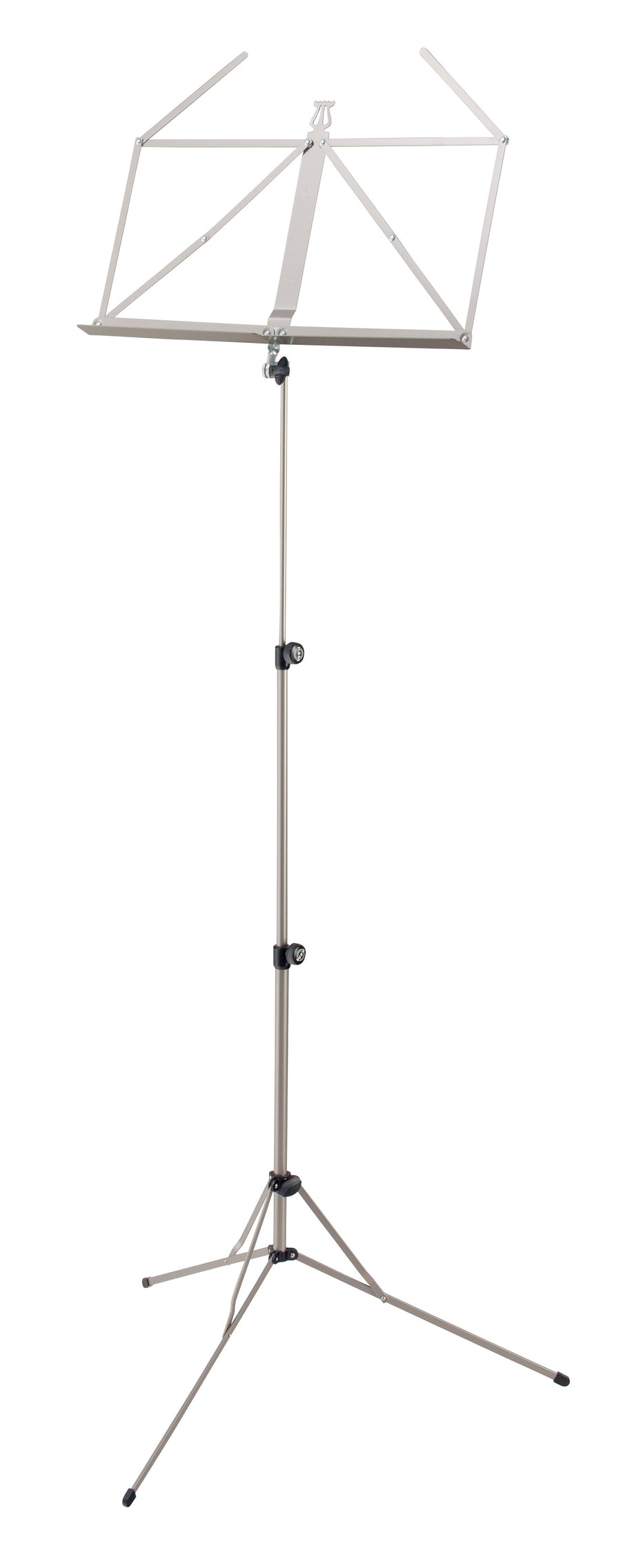 K&M 10100 Nickel Music Stand