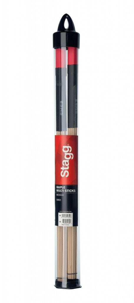 Stagg Drum Rods SMS2 Maple Multi-Sticks