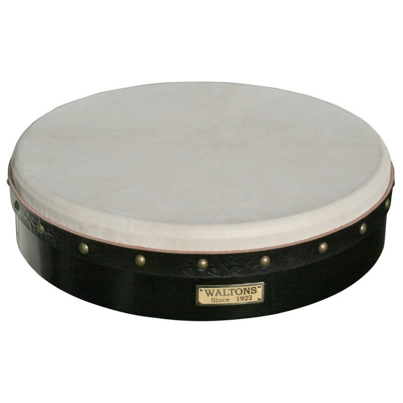 Waltons 16" Pro Bodhran Black