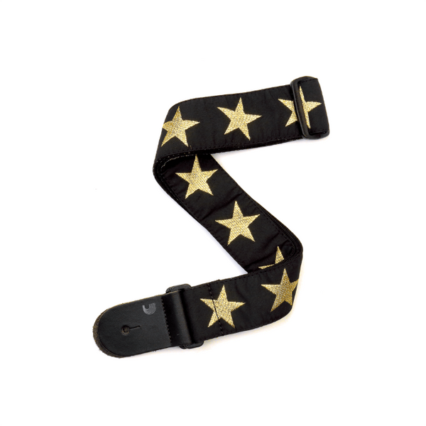 Planet Waves Guitar Strap - Gold Star
