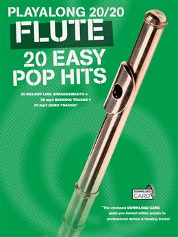 Playalong 20/20 Flute Easy Pop Hits
