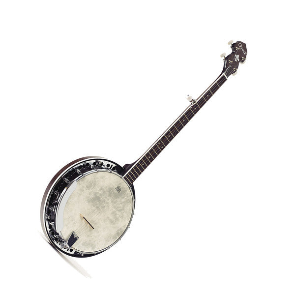 Ozark 2306G Black 5 String Banjo and Gigbag