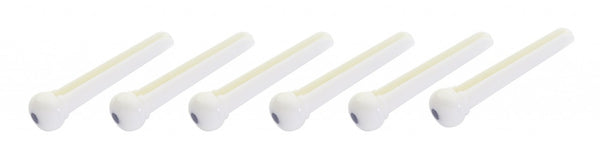 Stagg Pins for acoustic guitar bridge, plastic, White