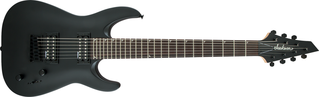 Jackson JS22 7 String Black – Matchetts Music