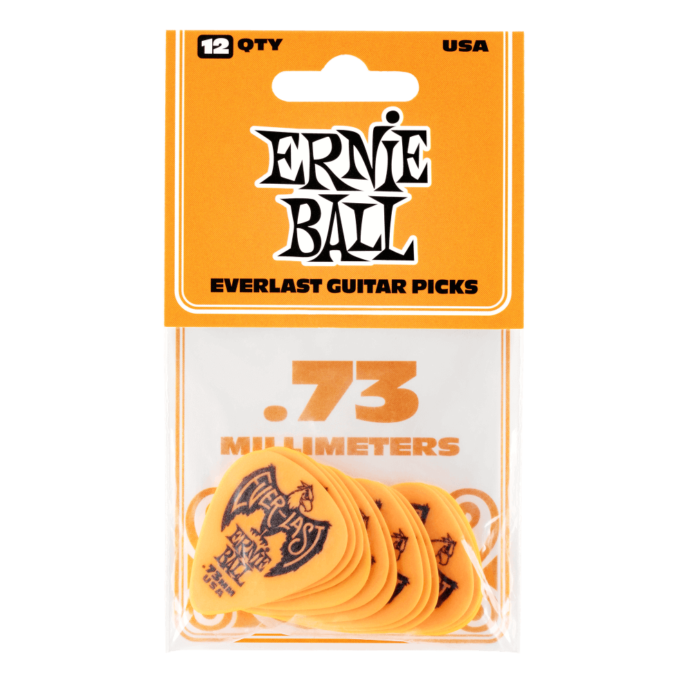 Ernie Ball Everlast picks .73mm (12 Pack)