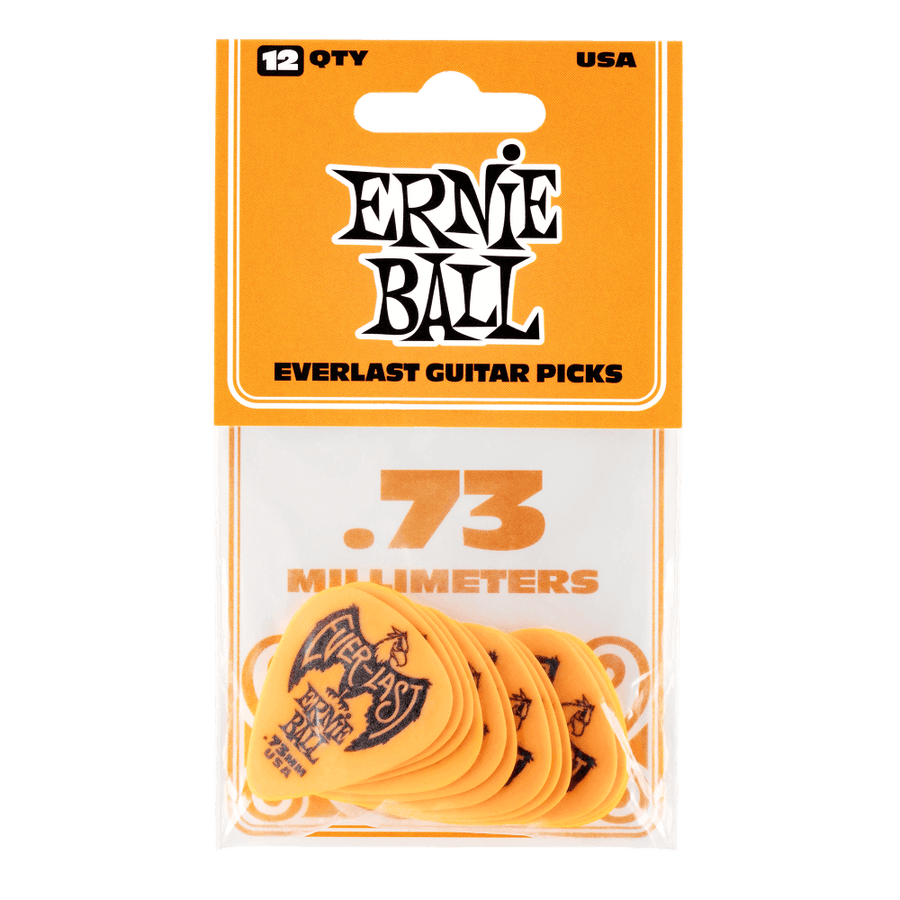 Ernie Ball Everlast picks .73mm (12 Pack)