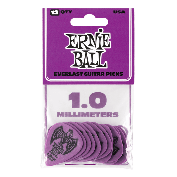 Ernie Ball Everlast picks 1.00mm (12 Pack)