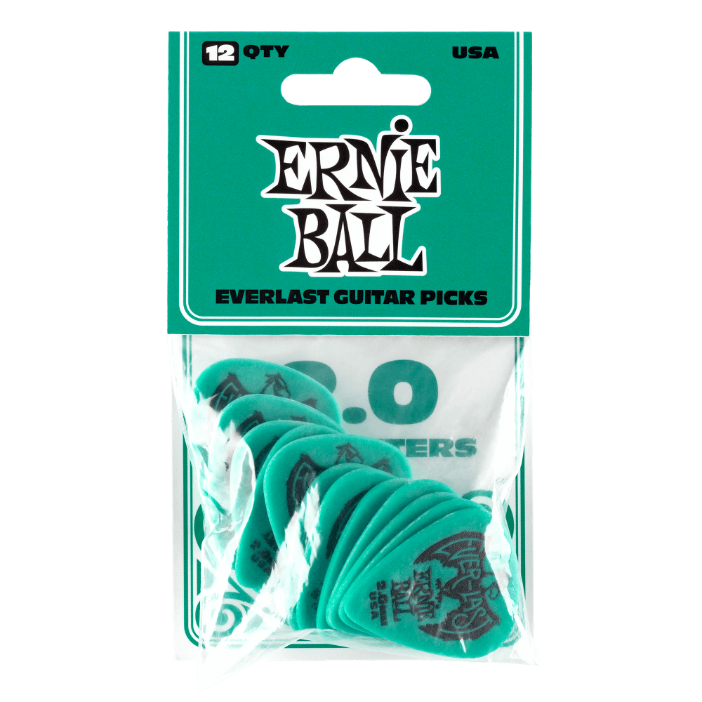 Ernie Ball Everlast picks 2.00mm (12 Pack)