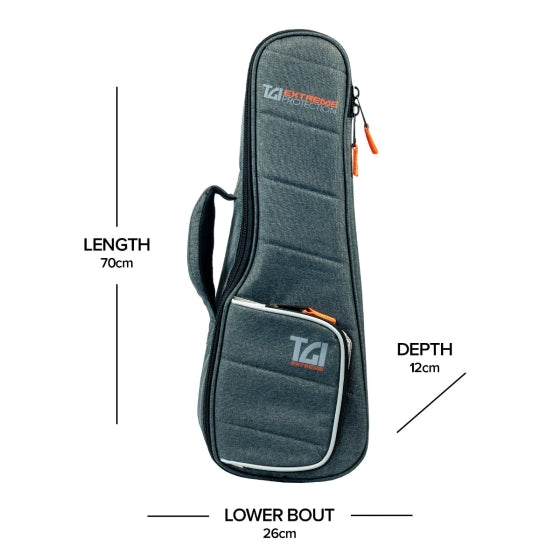 TGI Extreme Series Concert Ukulele Gigbag