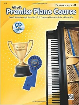 Alfred's Premier Piano Course, Performance 1B: Piano Book