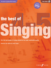 The Best Of Singing Grades 4-5 Low Voice