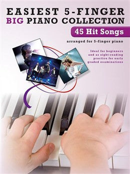 Easiest 5 Finger Piano 45 Hit Songs