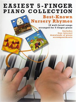 Easiest 5 Finger Piano Best Known Nursery Rhymes
