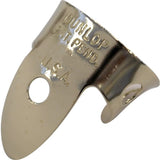 Jim Dunlop Nickel Finger Picks and Thumb Pick 0.20MM Gauge, 5 Pack