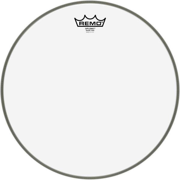 Remo Diplomat 14" Clear Snare Side