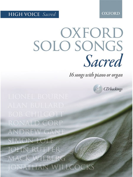Oxford Solo Songs Sacred Vocal score High Voice