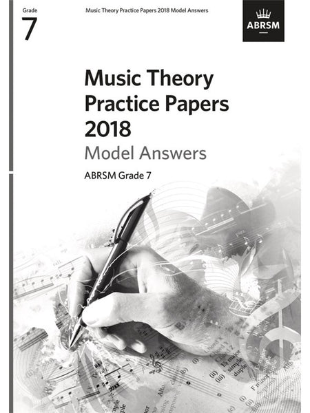 ABRSM Music Theory Practice Papers 2018 Grade 7 Answers