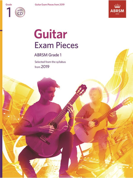 ABRSM Guitar Exam Pieces From 2019 Grade 1 Book/CD