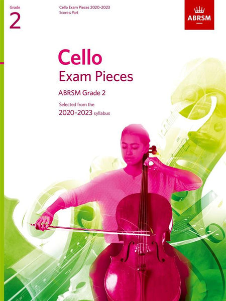 ABRSM Cello Exam Pieces 2020-2023 Grade 2 Score & Part