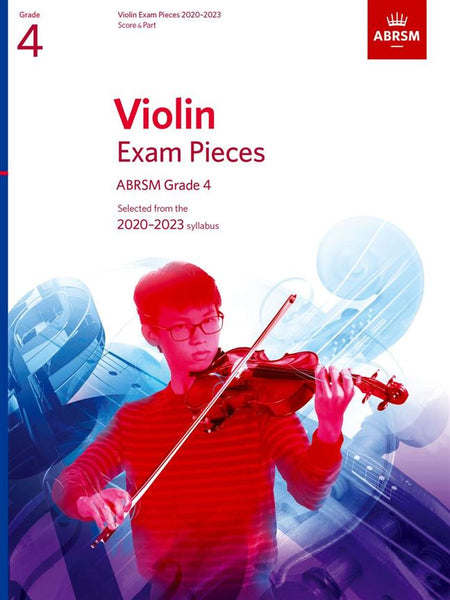 ABRSM Violin Exam Pieces 2020-2023 Grade 4 Score & Part