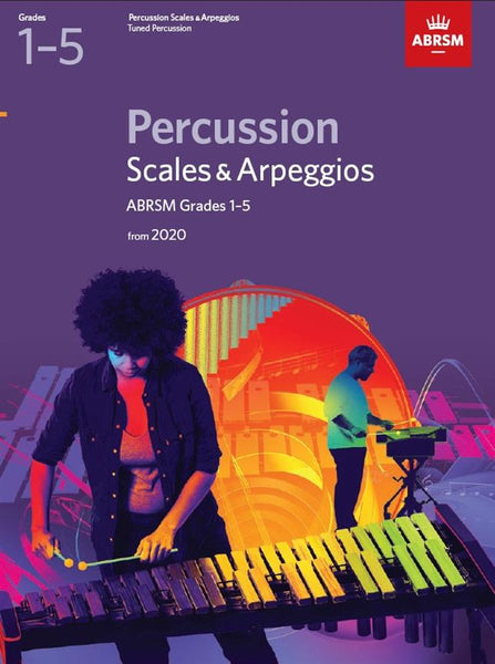 ABRSM Percussion Scales & Arpeggios Grades 1-5