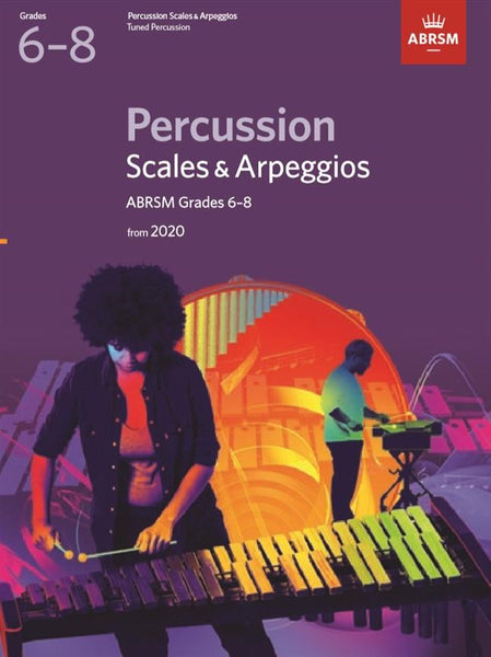 ABRSM Percussion Scales & Arpeggios Grades 6-8