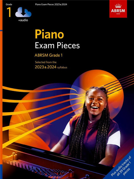 ABRSM Piano Exam Pieces 2023 & 2024 Grade 1 with audio