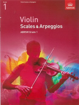 ABRSM Violin Scales And Arpeggios Grade 1 From 2012