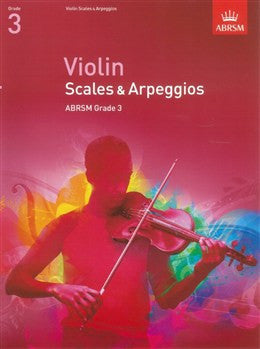 ABRSM Violin Scales And Arpeggios Grade 3 From 2012