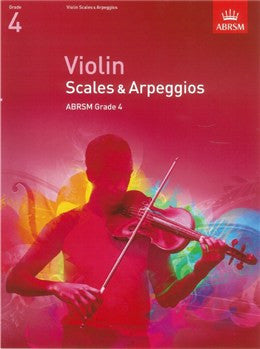 ABRSM Violin Scales And Arpeggios Grade 4 From 2012