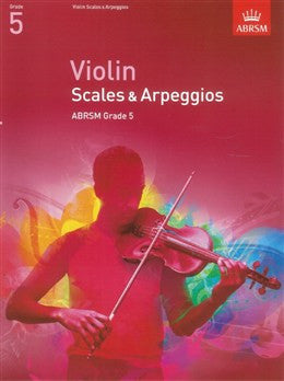 ABRSM Violin Scales And Arpeggios Grade 5 From 2012