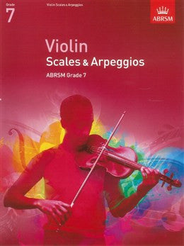 ABRSM Violin Scales And Arpeggios Grade 7 From 2012
