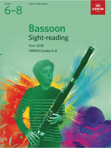 ABRSM Bassoon Sight-Reading Tests Grades 6–8 from 2018