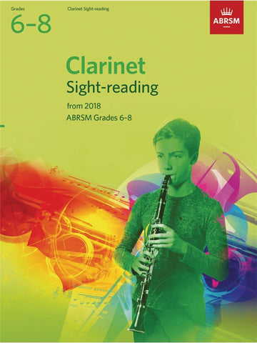 ABRSM Clarinet Sight-Reading Grades 6-8 2018